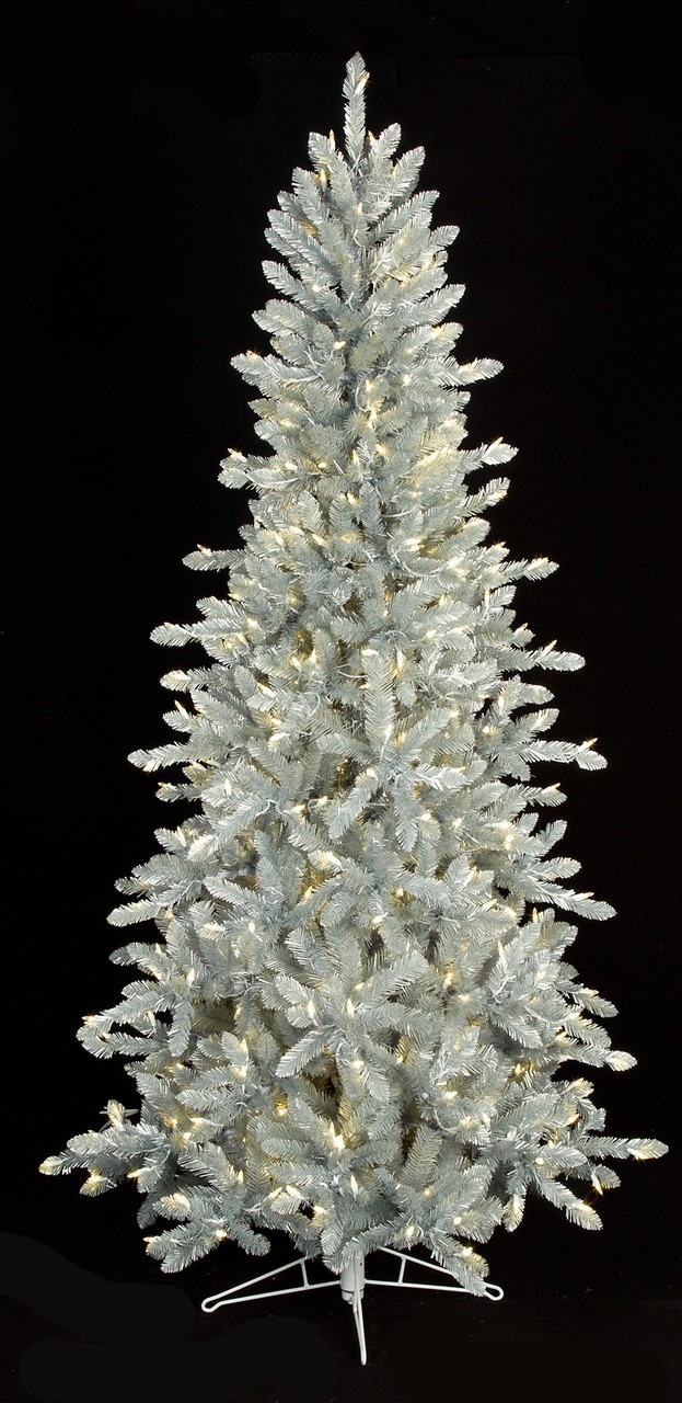 Earthflora > Silver and White Christmas Trees > Earthflora's 7 Ft., 9